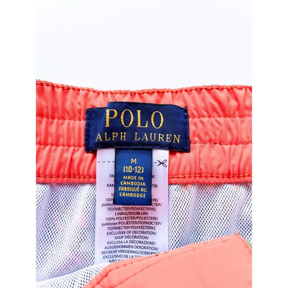 Boy's Polo Ralph Lauren Tropical Swim Trunks Size 10-12 - Picture 2 of 6